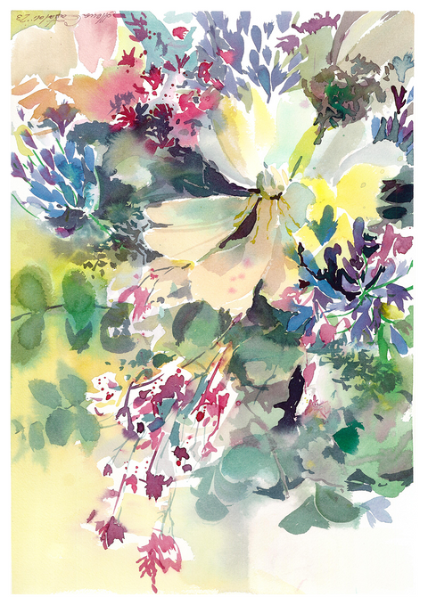 The White Vase series: French summer (40x30 cm)