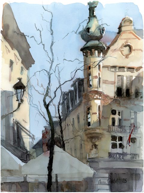 March in Luxembourg