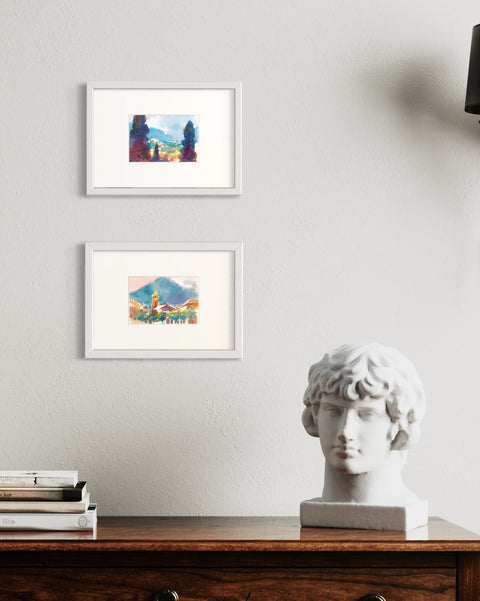 Sentinels of the hill (21 x 27.9 cm)