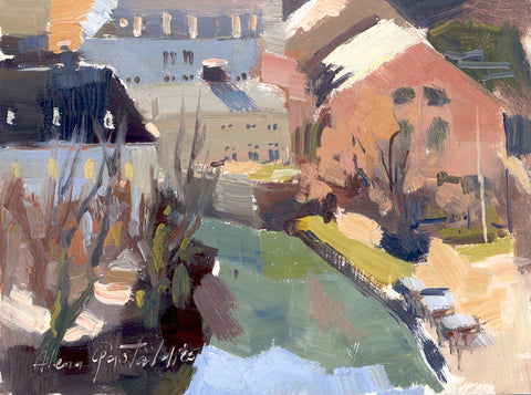 Luxembourg: Spring over Grund