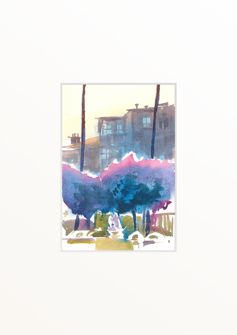 Sunlit Silhouettes (27.9 x 21 cm)